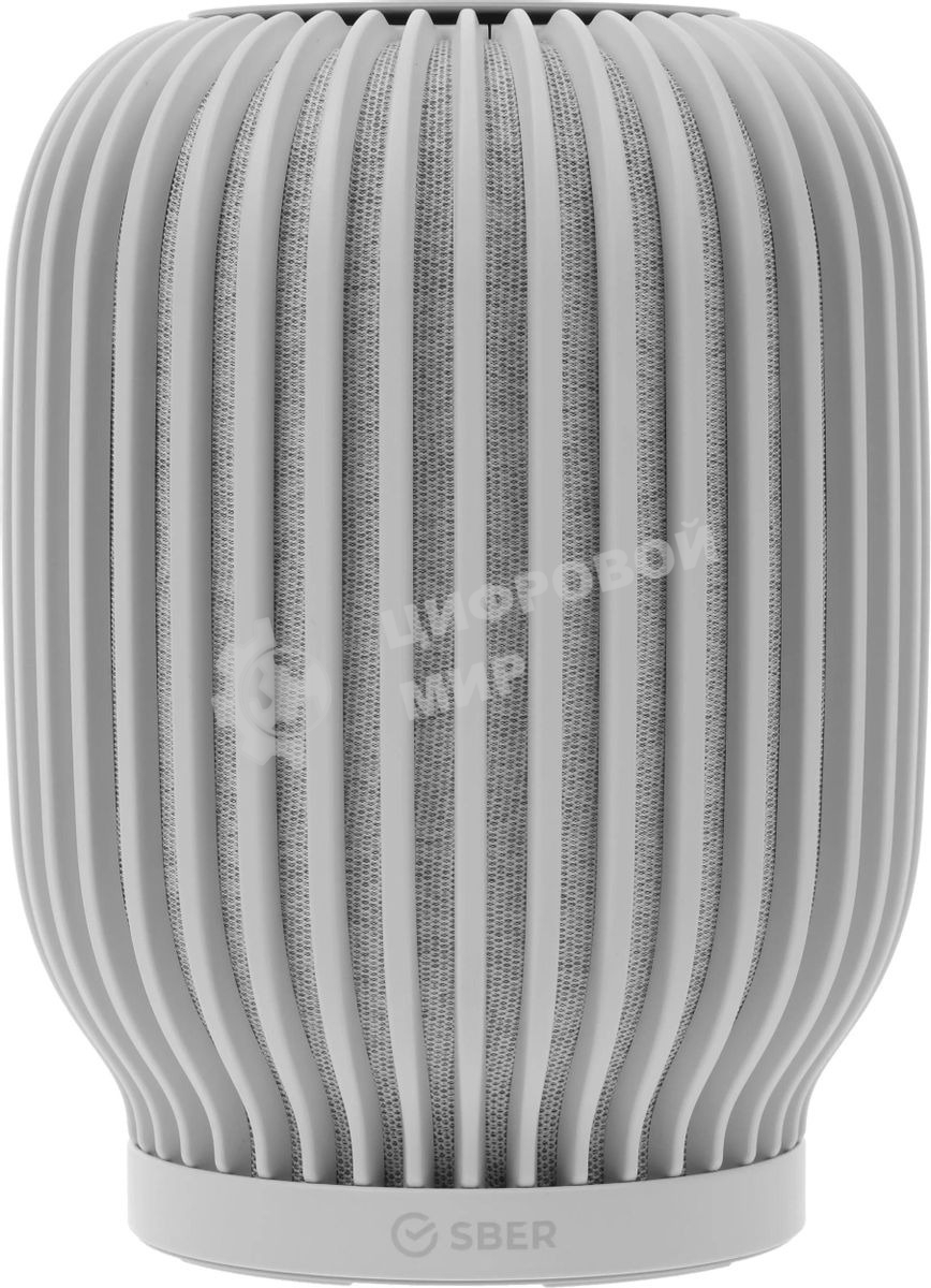 Умная колонка SBER Boom SBDV-00090, 40Вт, с голосовым ассистентом Салют, белый (SBDV-00090c)