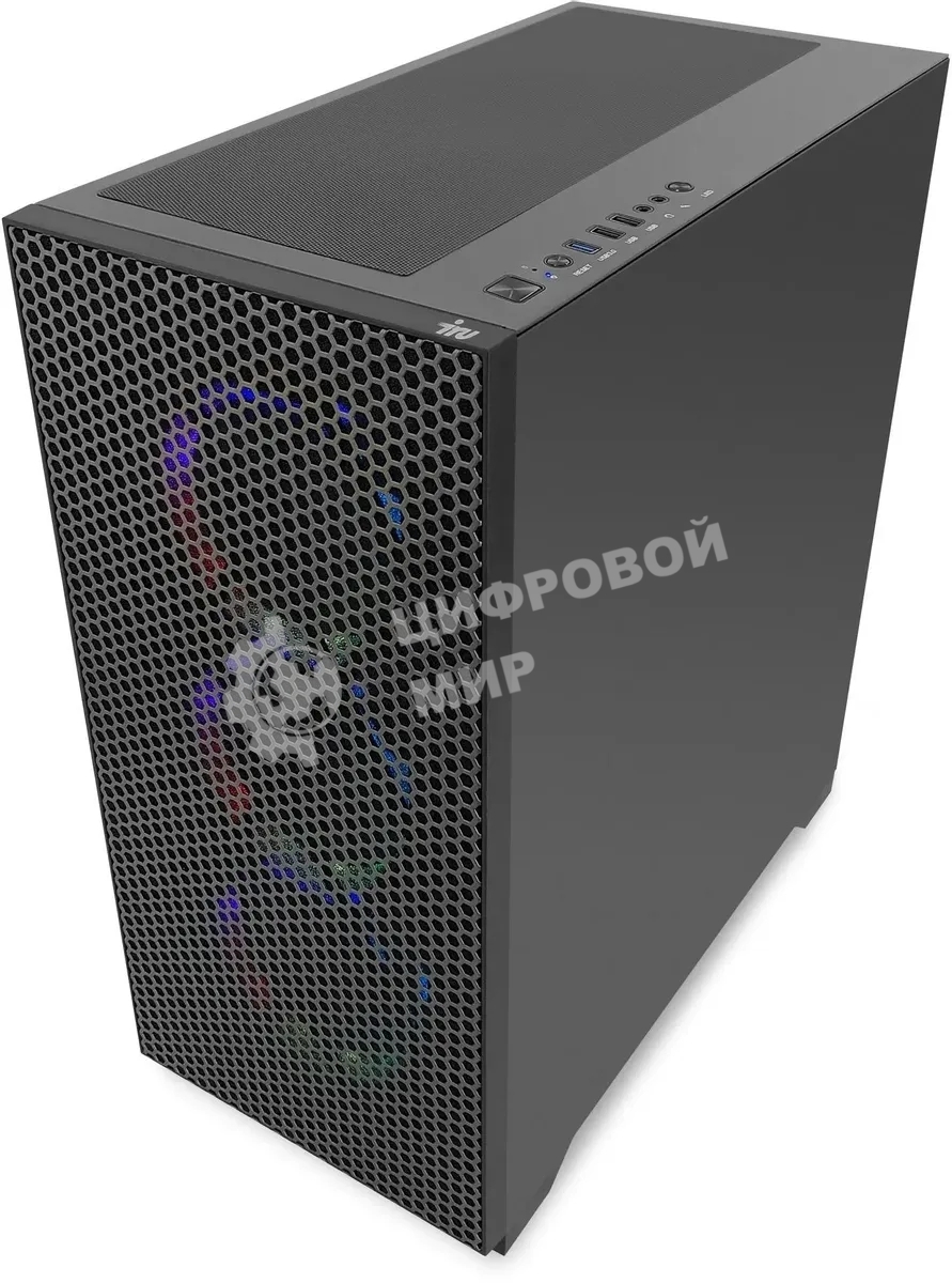 Компьютер IRU Tactio 510B7GP TWR i7 14700F (2.1) 32Gb SSD1Tb RTX 5060TI 16Gb Windows 11 Pro GbitEth 650W черный (RUS) (2126632)