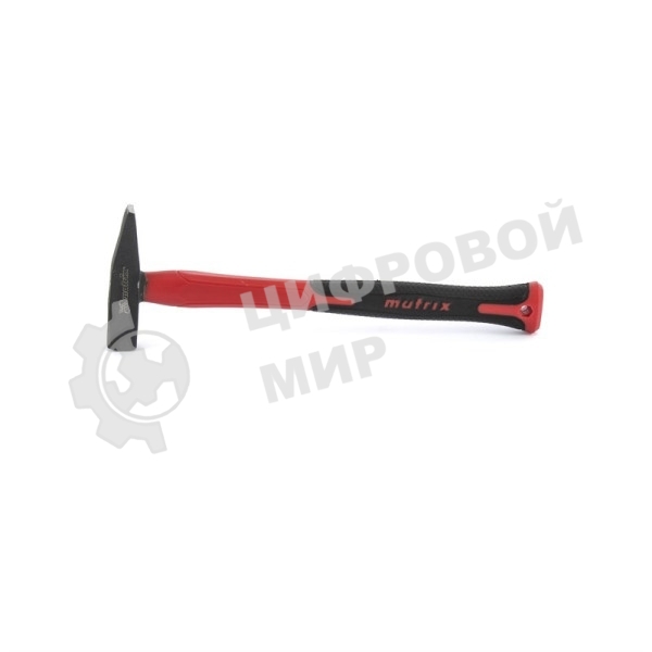 Молоток слесарный Matrix optimal 200 г, фибергласовая обрезиненная рукоятка, квадратный боек