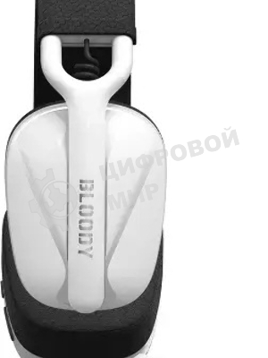 Наушники с микрофоном A4Tech Bloody GR285 белый 1.5м мониторные BT/Radio/3.5mm оголовье