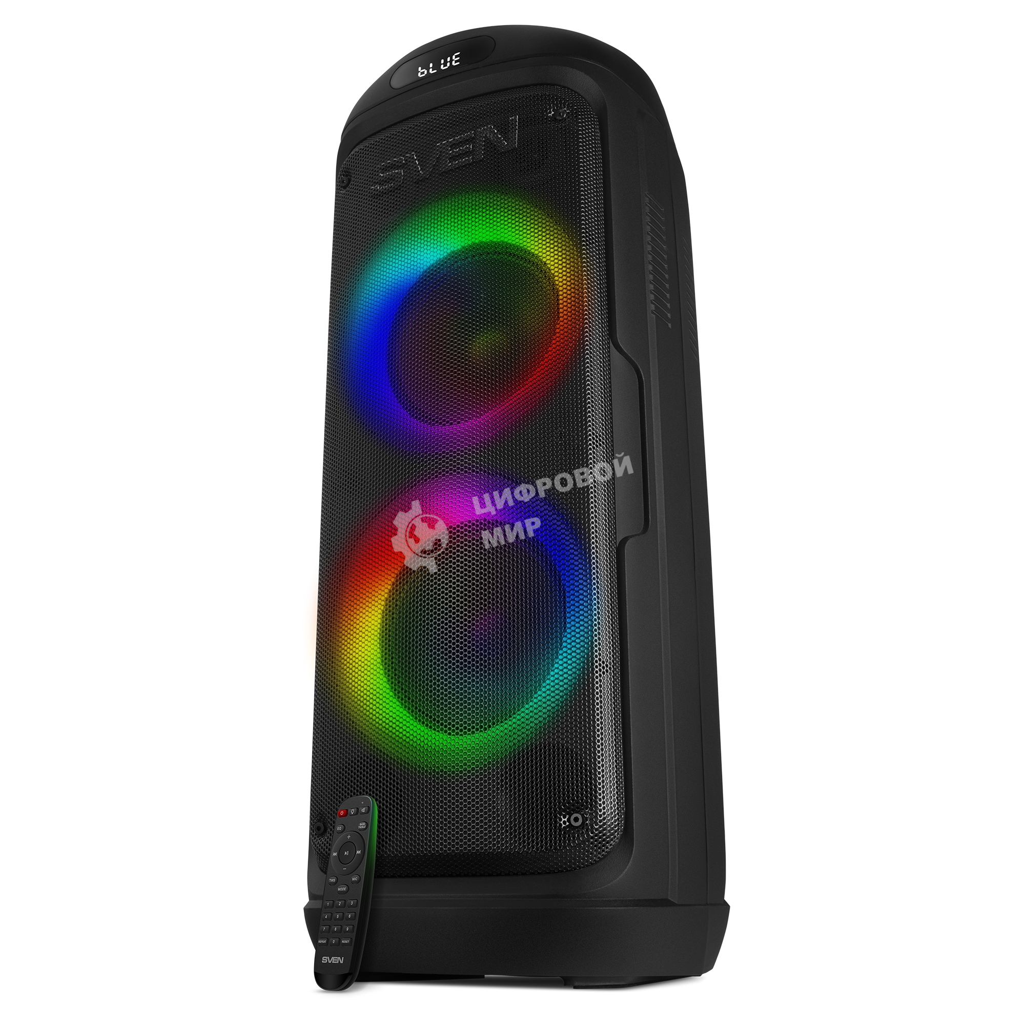 Мобильные колонки Sven PS-770 2.0 черный 2x50W Bluetooth