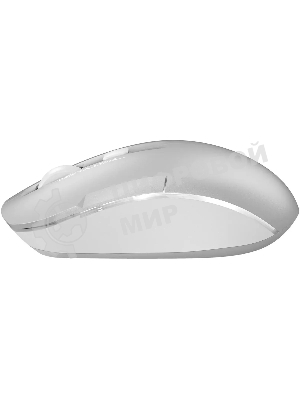 Мышь беспроводная A4Tech Fstyler FB26CS Air2 серебристый/белый, 2000 dpi, радиоканал, Bluetooth, USB, кнопки - 4
