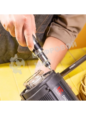 Ударно-поворотная отвертка с набором бит 13 шт Deli DL8901 (PH1, PH2x2, PH3, PH4, SL5, SL6, SL8, SL9, H4, H5, H6, H8), Cr-V, пласт. кейс