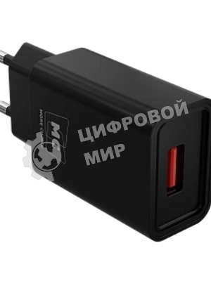 Сетевое зарядное устройство MORE CHOICE (4620202555687) NC07i СЗУ 1USB 2.0A, черный