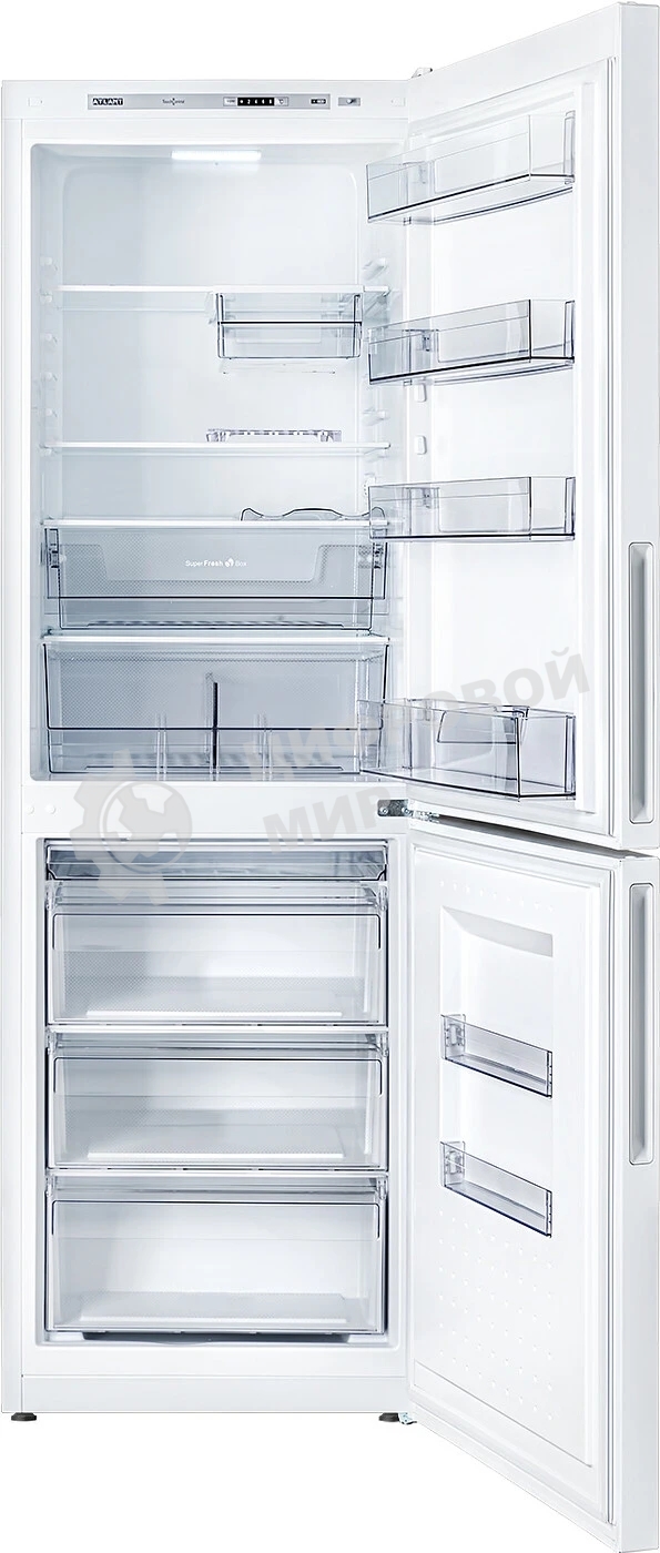 Холодильник Atlant ХМ-4621-101 белый двухкамерный 205/119л морозилка снизу