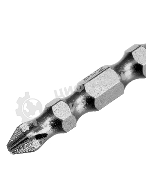 Бита двухстор. Gross PH2-PH1х45мм, сталь S2, 10шт.