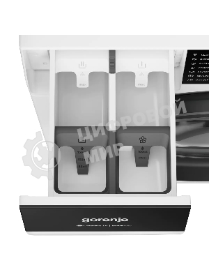 Стиральная машина Gorenje WG694A11, белая, загрузка фронтальная 9 кг, 1400 об/мин, класс: A+++