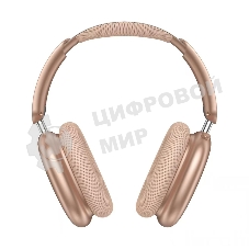 Беспроводные/проводные наушники Aksberry U2 Sound Max коралловый, накладные, Bluetooth + проводной, до 20 ч