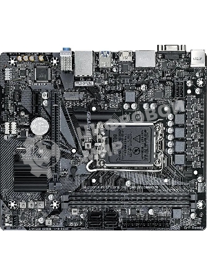 Материнская плата Gigabyte H610M S2H V3 DDR4, LGA 1700, Intel H610, 2xDDR4, 4xSATA, 1xM.2, 1xPCIe 4.0 x16, 1xPCIe x1, 1xHDMI, 1xDP, 1xVGA, 1x 1Gb LAN, 2xUSB-A 3.2 Gen 1, 4xUSB-A 2.0, 3x 3.5 мм, 7.1, mATX
