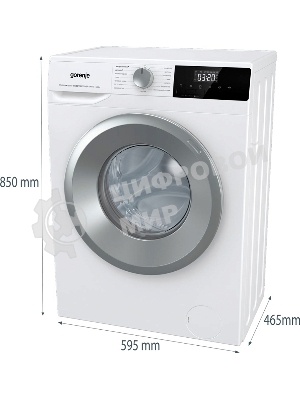 Стиральная машина Gorenje W2NHPI62SCS белый загр.фронтальная макс.: 6 кг 1200об/мин класс: А