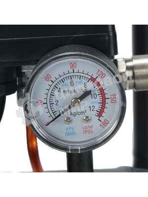 Компрессор поршневой P.I.T. PAC24-C1 безмасляный 110л/мин 24л 600Вт черный/красный