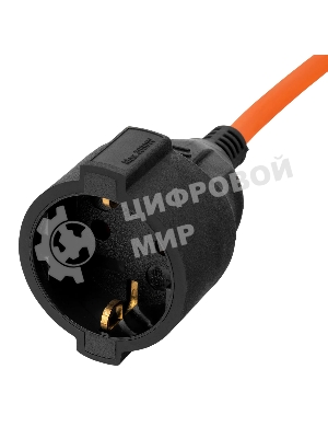 Удлинитель-шнур силовой Garden Series Denzel ПВС, 20 м, 1 розетка 3x1 мм