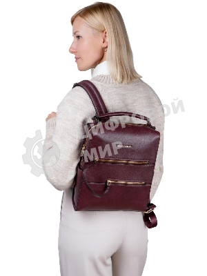 Рюкзак женский Piquadro Patricia CA6771W140/BO бургунди кожа