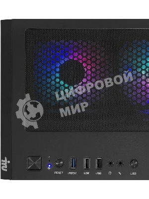 Компьютер IRU Tactio 510B7GP TWR i7 14700F (2.1) 32Gb SSD1Tb RTX 5060TI 16Gb Windows 11 Pro GbitEth 650W черный (RUS) (2126632)