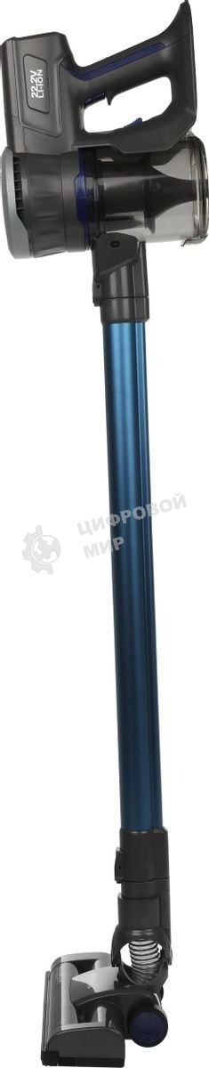 Вертикальный паровой пылесос Kitfort KT-555, 1800Вт, черный/фиолетовый