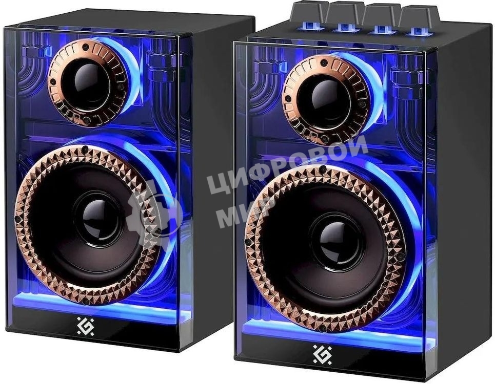Акустическая система 2.0 Defender Futuro 20 Вт, BT/USB/TF/AUX/2400мА*ч 1