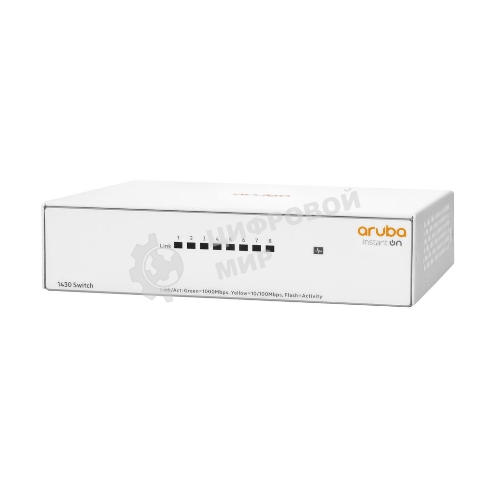 Коммутатор HPE Aruba Instant on 1430 8G unmanaged fanless Switch