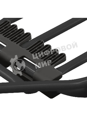 Сушилка для белья НИКА СБТ18/Ч напольная, 18 м, черный, рабочее полотно из труб D-10 мм