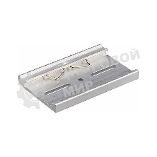 Замок для крепления S-15, S-25, SP-100, SP-150, SP-200, SP-75 на DIN-рейку, алюм.