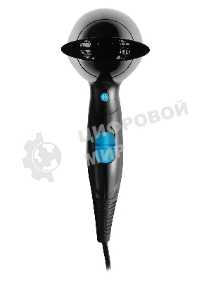 Фен Starwind SHD 7066 черный/синий, 1600 Вт, компактный, ионизация