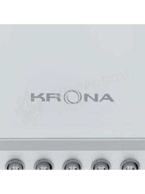 Вытяжка наклонная Krona Irma A 600 White PB белый/серебристый, 59.5 см, 1000 куб. м/ч, 62 дБ