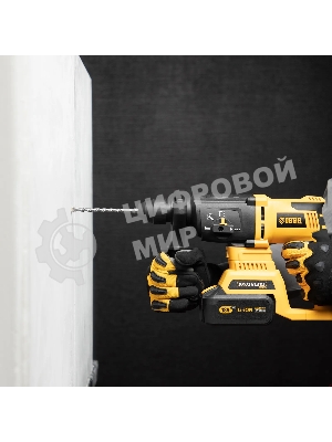 Бур по бетону Denzel двойная спираль, Cobalt W-tip, 8x160 мм, SDS PLUS