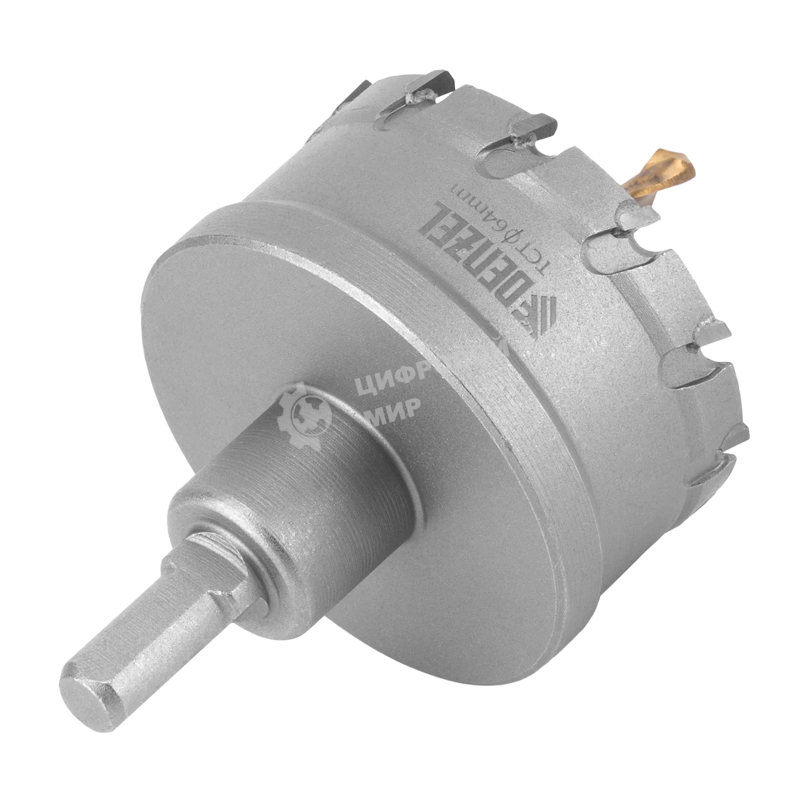 Коронка по металлу Denzel твердосплавная, 64 мм