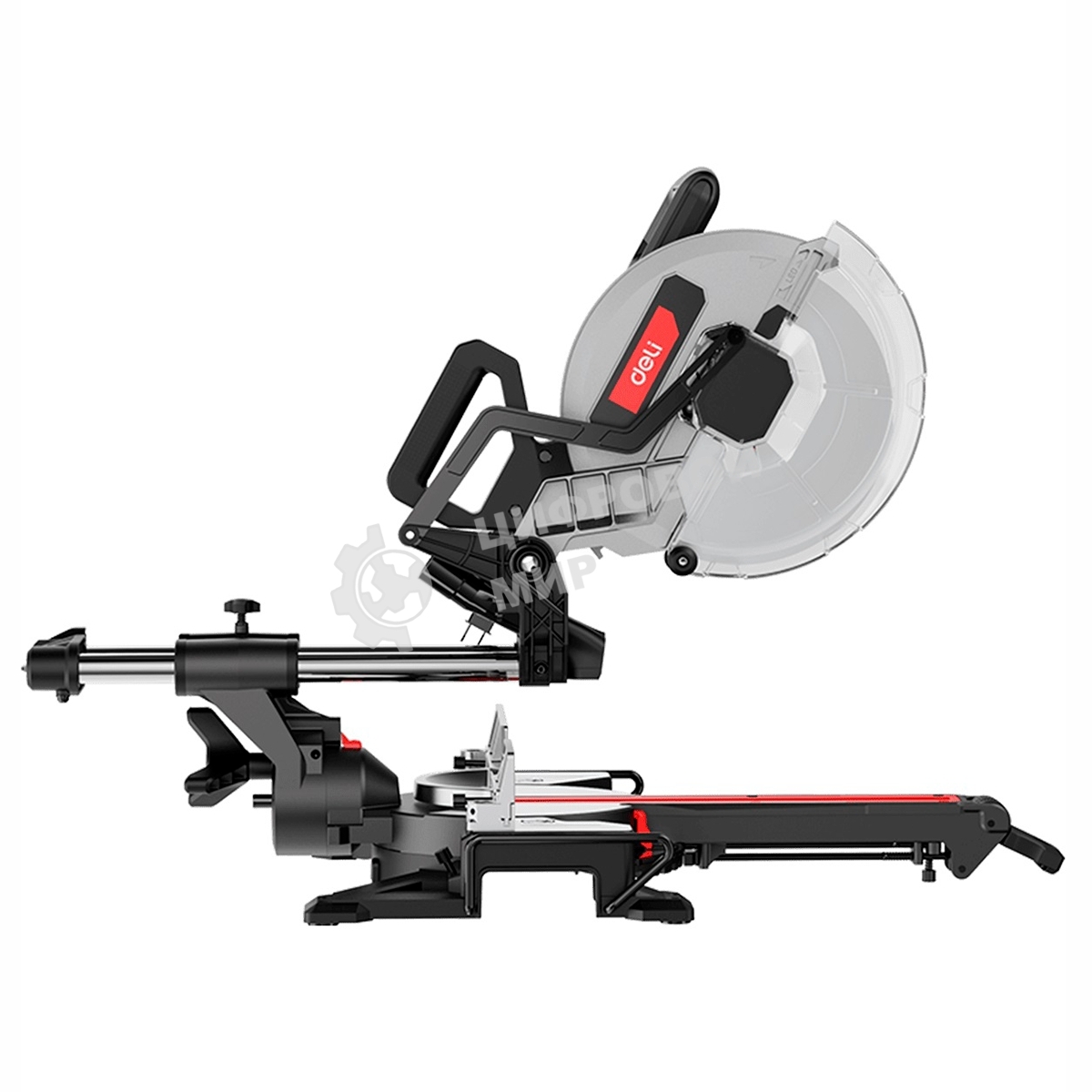 Торцовочная пила Deli DE571 (2000Вт, 5000об/мин, диаметр диска 305мм)