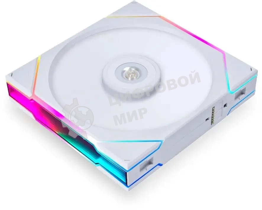 Вентилятор для корпуса Lian-Li Uni Fan TL 120 LED 7-pin 33dB LED Ret G99.12TL1W.00 белый 120мм 2600rpm 33db 7-pin