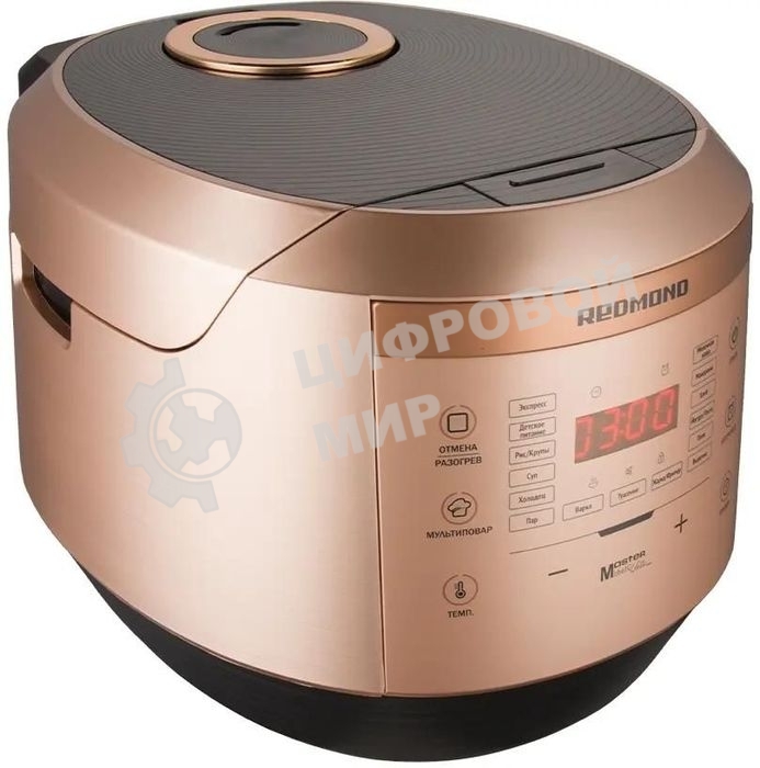 Мультиварка Redmond RMC-450 бронза, 860 Вт. 4.5 л электронное управление