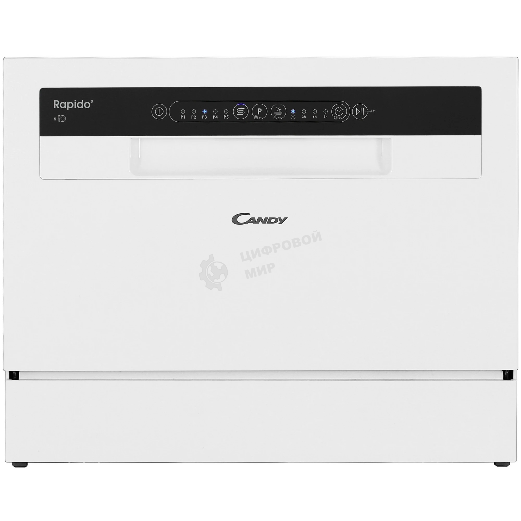 Посудомоечная машина CANDY CP 6F51LW-08 белый, 55 см, 6 компл., 51 дБ, класс A