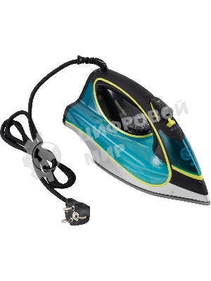 Утюг Hyundai H-SI01450 3200 Вт голубой/желтый