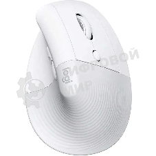 Мышь беспроводная Logitech Lift белый, 4000 dpi, радиоканал, Bluetooth, USB, кнопки - 6