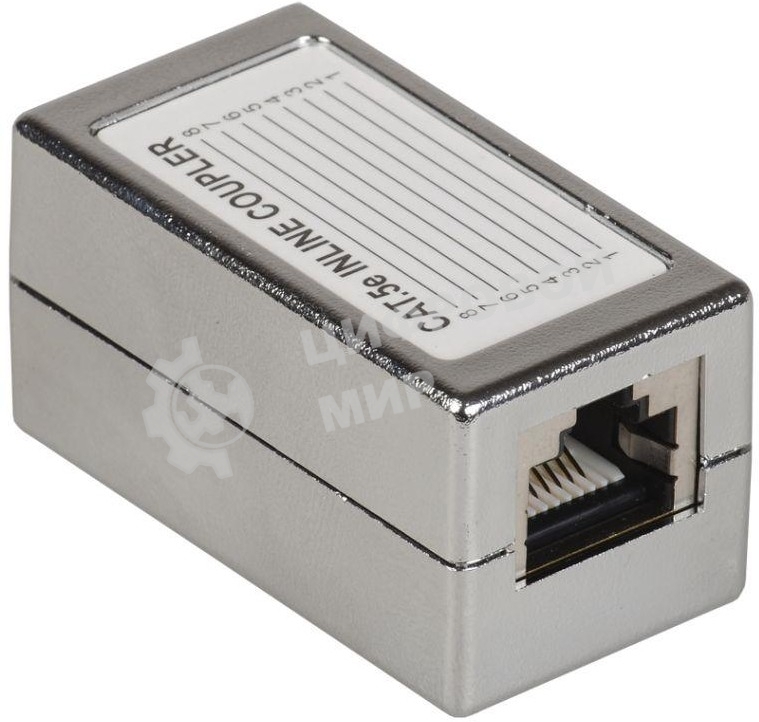 Проходной адаптер ITK CS70-1C5EF кат.5E FTP, тип RJ45-RJ45