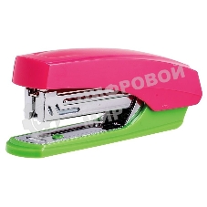 Степлер ручной Deli E0246 N10 (12 листов), ассорти, 50 скоб, коробка