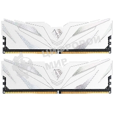 Оперативная память NETAC Shadow II, DDR5, 32Gb (2x16Gb), 6000 MHz, CL38, DIMM, с радиатором, белый