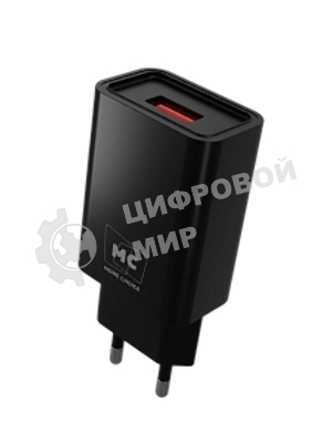 Сетевое зарядное устройство MORE CHOICE (4620202555687) NC07i СЗУ 1USB 2.0A, черный