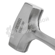 Кувалда Denzel 1,5 кг, цельнометаллическая, двухкомпонентная рукоятка