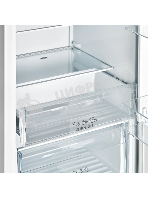 Встраиваемый холодильник Kuppersberg SRB 1781, High-Tech, ВхШхГ 177.2х54х54 см, объем 289 л, без МК, инверторный компрессор, электронное/сенсорное управление, скользящее крепление фасада, Total No Frost, LED освещение, энергоэффективность А+