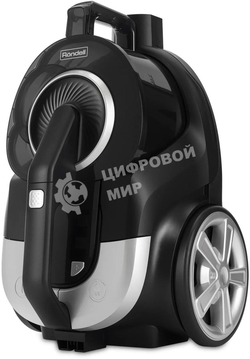 Пылесос Rondell RDE-2060 черный/серый, 500/2400 Вт, уборка сухой, пылесборник контейнер 2.5 л