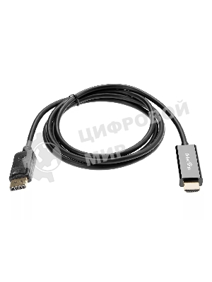 Кабель-переходник DisplayPort M-> HDMI M 1.8m Telecom [TA494)