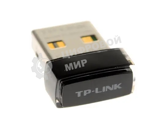 Сетевой адаптер TP-Link SOHO TL-WN725N Беспроводной USB Нано адаптер 150 Мбит/с стандарта N c кнопкой QSS(Realtec)