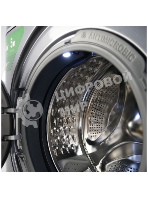 Стиральная машина Centek CT-1956 серый, загрузка фронтальная 8/5 кг (стирка/сушка), 1400 об/мин., класс А+++