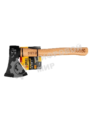 Топор Denzel 1000 г, кованый, буковое топорище