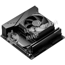 Кулер для процессора ID-COOLING IS-53-XT BLACK LGA1851/1700/1200/115X/AM5/AM4 низкопрофильный высота 53мм (24шт/кор, TDP 120W, PWM, 4 тепл.трубок/медная база, FAN 92мм, черный) BOX