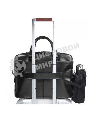 Сумка для ноутбука Piquadro Blue Square CA2849B2/N черный натур.кожа