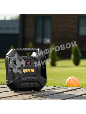 Компрессор воздушный Denzel DL1100 1,1 кВт, 180 л/мин, с набором аксессуаров