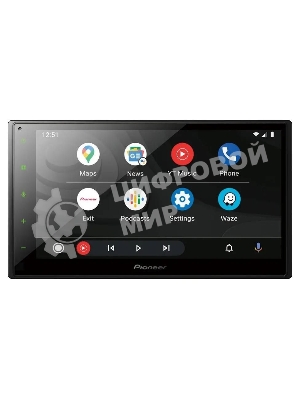 Автомагнитола Pioneer DMH-A4450BT, 2 DIN, 6.8