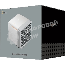 Кулер для процессора CPU Cooler Ocypus Delta A62 EX WH Digital (250W, 4-pin PWM, LED temp., 160mm, Al/Cu, 6x6mm, 2x120mm, 70CFM, 31dBA, 1800RPM, S: 1851/1700/1200/115X, AM5/AM4, white)