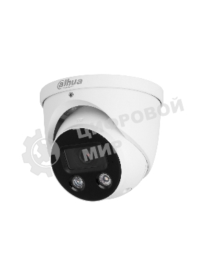 Камера видеонаблюдения Dahua DH-IPC-HDW3449HP-AS-PV-0280B, IP, 4 Мп, 2.8 мм, белая